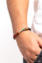 Load image into Gallery viewer, I WOOD Be So Lucky - Blue Bracelet
