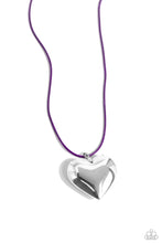 Load image into Gallery viewer, Devoted Daze - Purple Necklace
