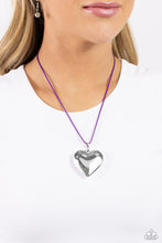 Load image into Gallery viewer, Devoted Daze - Purple Necklace
