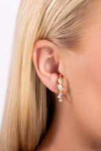 Load image into Gallery viewer, Sliding Shimmer - Gold Earring
