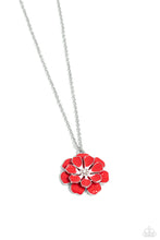 Load image into Gallery viewer, Beyond Blooming - Red Necklace
