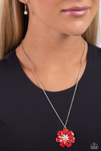 Load image into Gallery viewer, Beyond Blooming - Red Necklace
