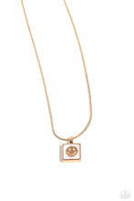 Load image into Gallery viewer, Smiley Season - Gold Necklace
