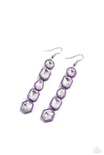 Load image into Gallery viewer, Developing Dignity - Purple Earring
