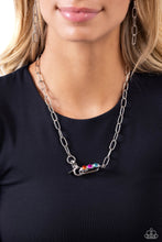 Load image into Gallery viewer, Dont Want to Miss a STRING - Silver Necklace
