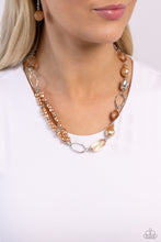 Load image into Gallery viewer, Easygoing Elegance - Brown Necklace
