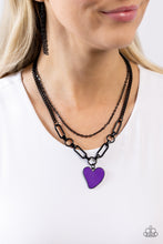 Load image into Gallery viewer, Carefree Confidence - Purple Necklace
