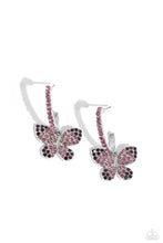 Load image into Gallery viewer, Whimsical Waltz - Purple Earring
