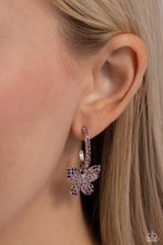 Load image into Gallery viewer, Whimsical Waltz - Purple Earring
