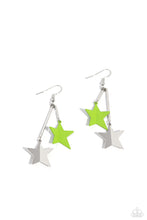 Load image into Gallery viewer, Stellar STAGGER - Green Earring
