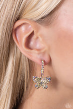 Load image into Gallery viewer, Whimsical Waltz - Yellow Earring
