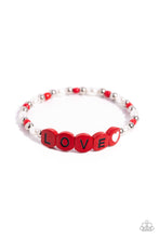 Load image into Gallery viewer, Love Language - Red Bracelet
