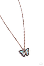 Load image into Gallery viewer, Whispering Wings - Copper Necklace
