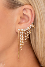 Load image into Gallery viewer, Tapered Tease - Gold Earring
