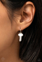 Load image into Gallery viewer, The Key to Everything - Silver Earring
