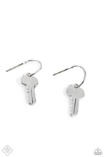 Load image into Gallery viewer, The Key to Everything - Silver Earring
