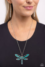 Load image into Gallery viewer, FLYING Low - Green Necklace
