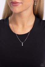 Load image into Gallery viewer, Seize the Initial - Silver - I Necklace
