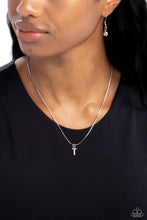 Load image into Gallery viewer, Seize the Initial - Silver - T Necklace
