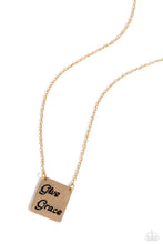 Load image into Gallery viewer, Give Grace - Gold Necklace
