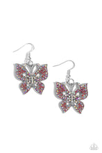 Load image into Gallery viewer, Bejeweled Breeze - Pink Earring
