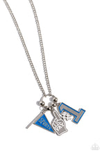 Load image into Gallery viewer, Cheering Section - Blue Necklace
