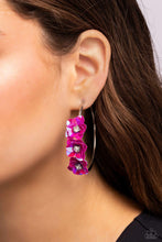 Load image into Gallery viewer, Ethereal Embellishment - Pink Earring
