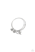 Load image into Gallery viewer, Making It INITIAL - Silver - K Bracelet
