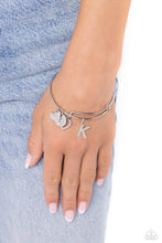 Load image into Gallery viewer, Making It INITIAL - Silver - K Bracelet
