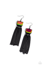 Load image into Gallery viewer, Dreaming Of TASSELS - Black Earring
