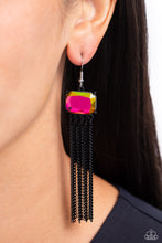 Load image into Gallery viewer, Dreaming Of TASSELS - Black Earring
